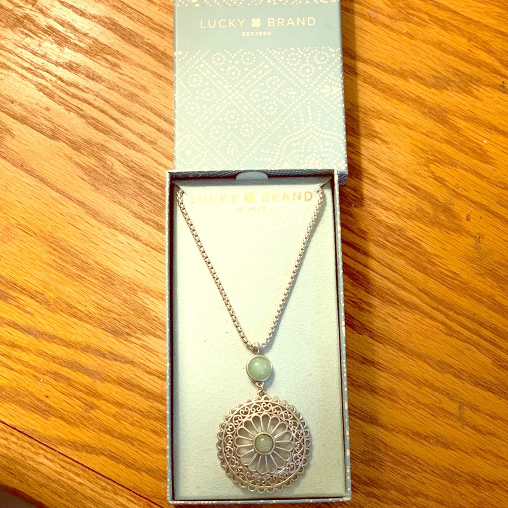 Lucky 🍀 Brand Statement Pendant